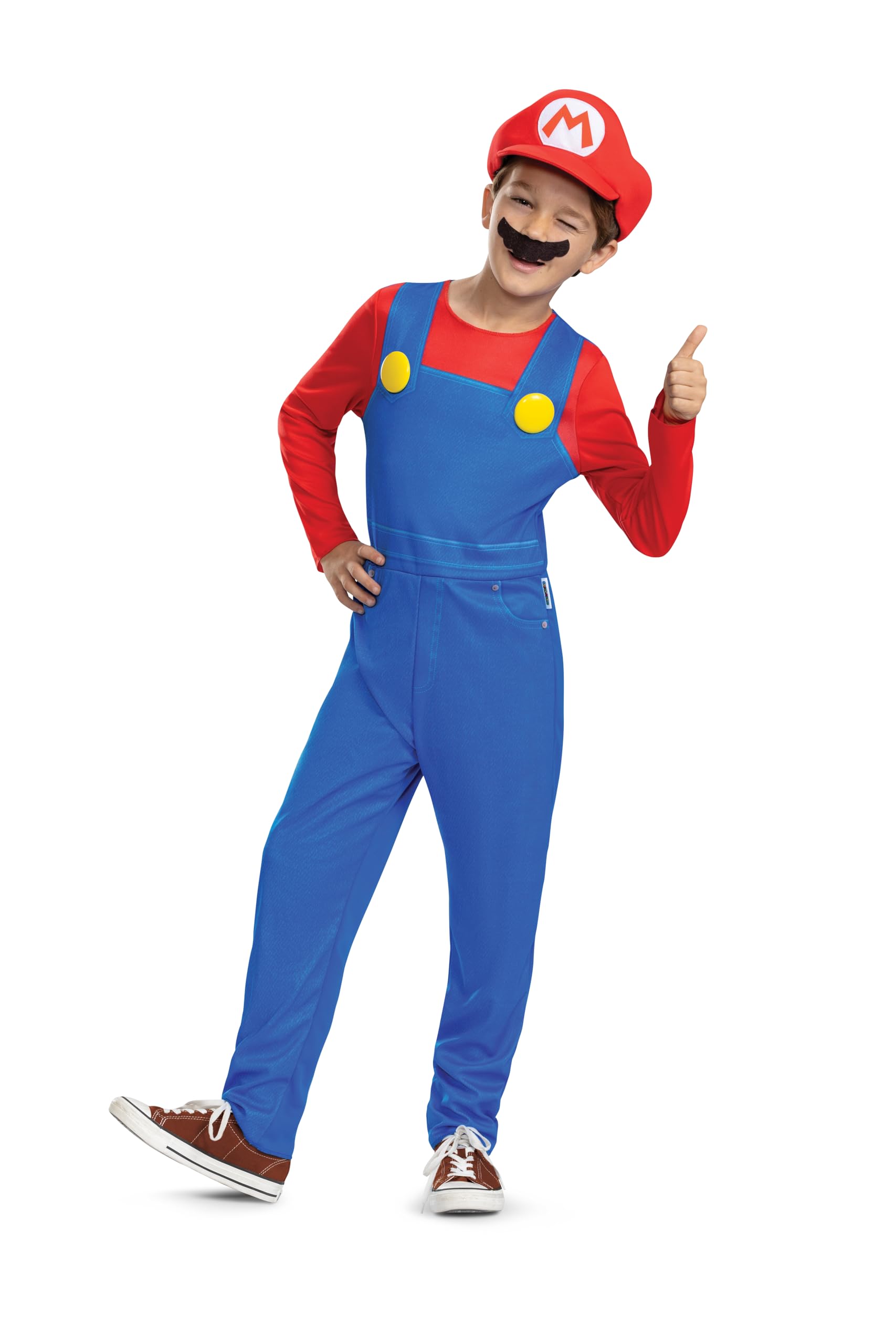 Disguise Boys' Mario Elevated Classic Child Costume