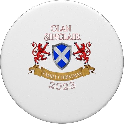 Miniatura 3 de Sinclair Family Christmas 2023 Scottish Clan PopSockets Standard PopGrip