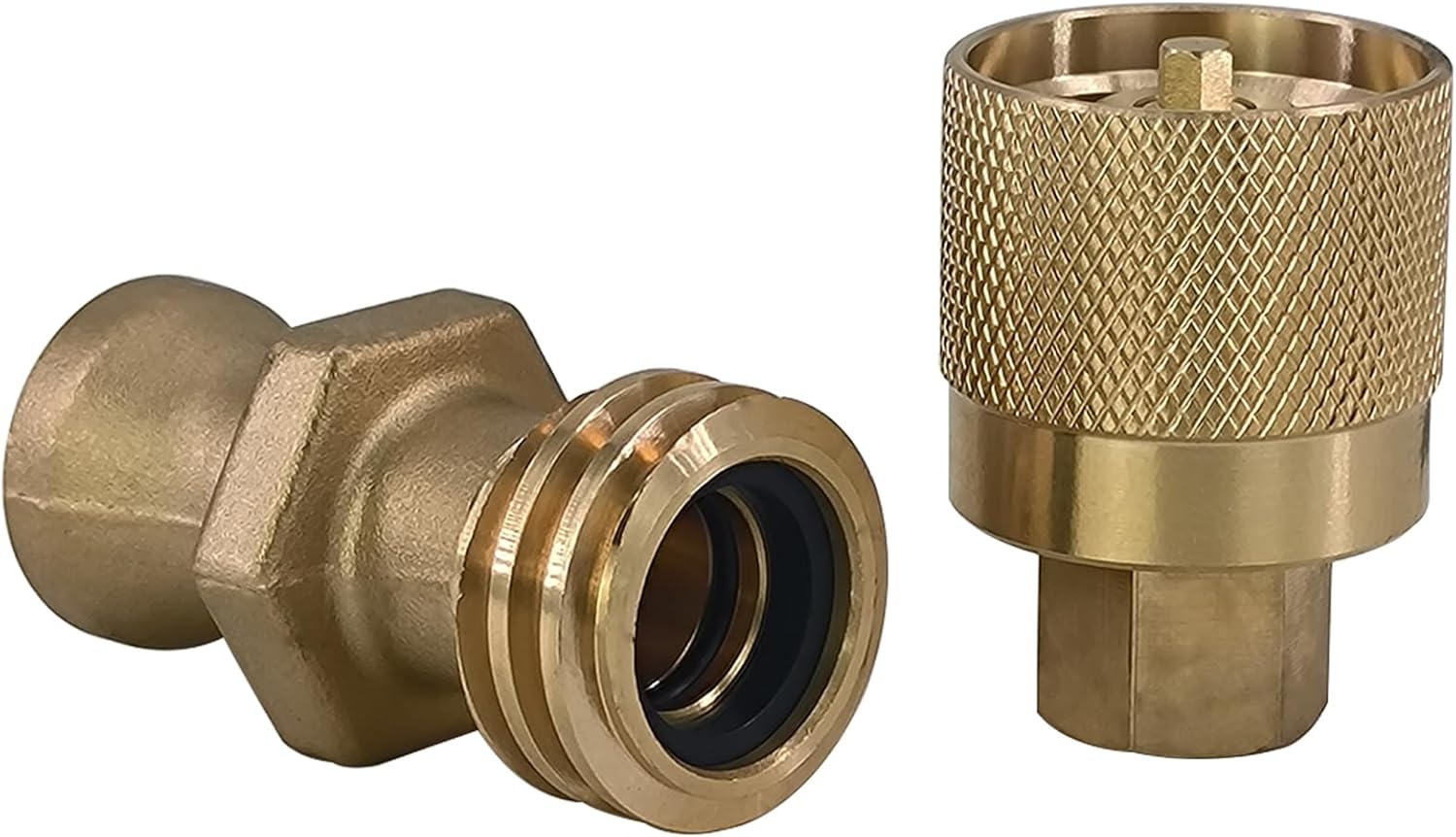 RE7141F RE7141M Forklift Propane Tank Connector Female Male Connection Fitting Adapter Valve Thread