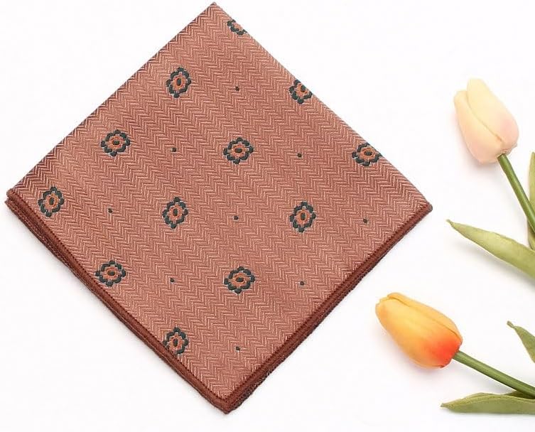 Men's Business Suit Pocket Square Polyester Wedding Handkerchief Party Chest Scarf Accessory