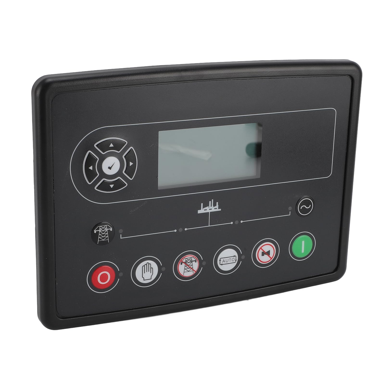 Controlador de Grupo Electrógeno Función PLC de Arranque Automático Panel LCD Interfaz 485 para Monitoreo y Control Adecuado para Usuarios de Grupos Electrógenos