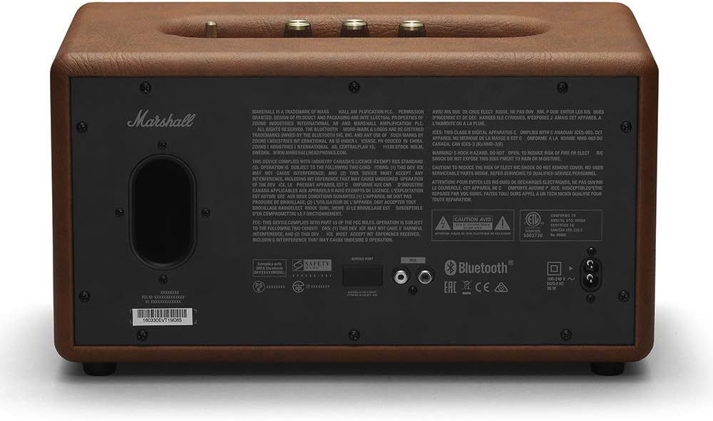 marshall stanmore ii bluetooth speaker brown