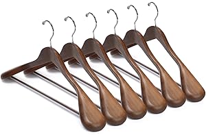 Nature Smile Luxury Wooden Suit Hangers: The Perfect Addition to Your Wardrobe