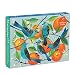 Galison Naranjas 1000 Piece Jigsaw Puzzle for Adults, Fun and Challenging Puzzle with Gorgeous and Colorful Illustration of Birds and Oranges, Art Jigsaw Puzzle with Birds for Families