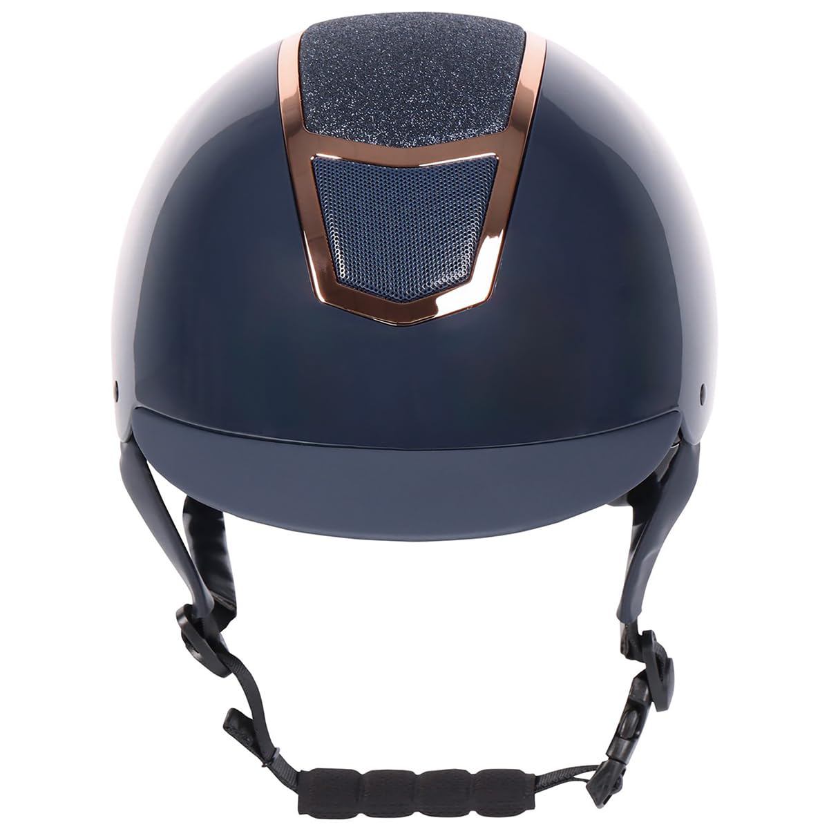 Harry's Horse Matterhorn Sparkle - Casco de equitación (53-55 cm), color azul oscuro y rosa