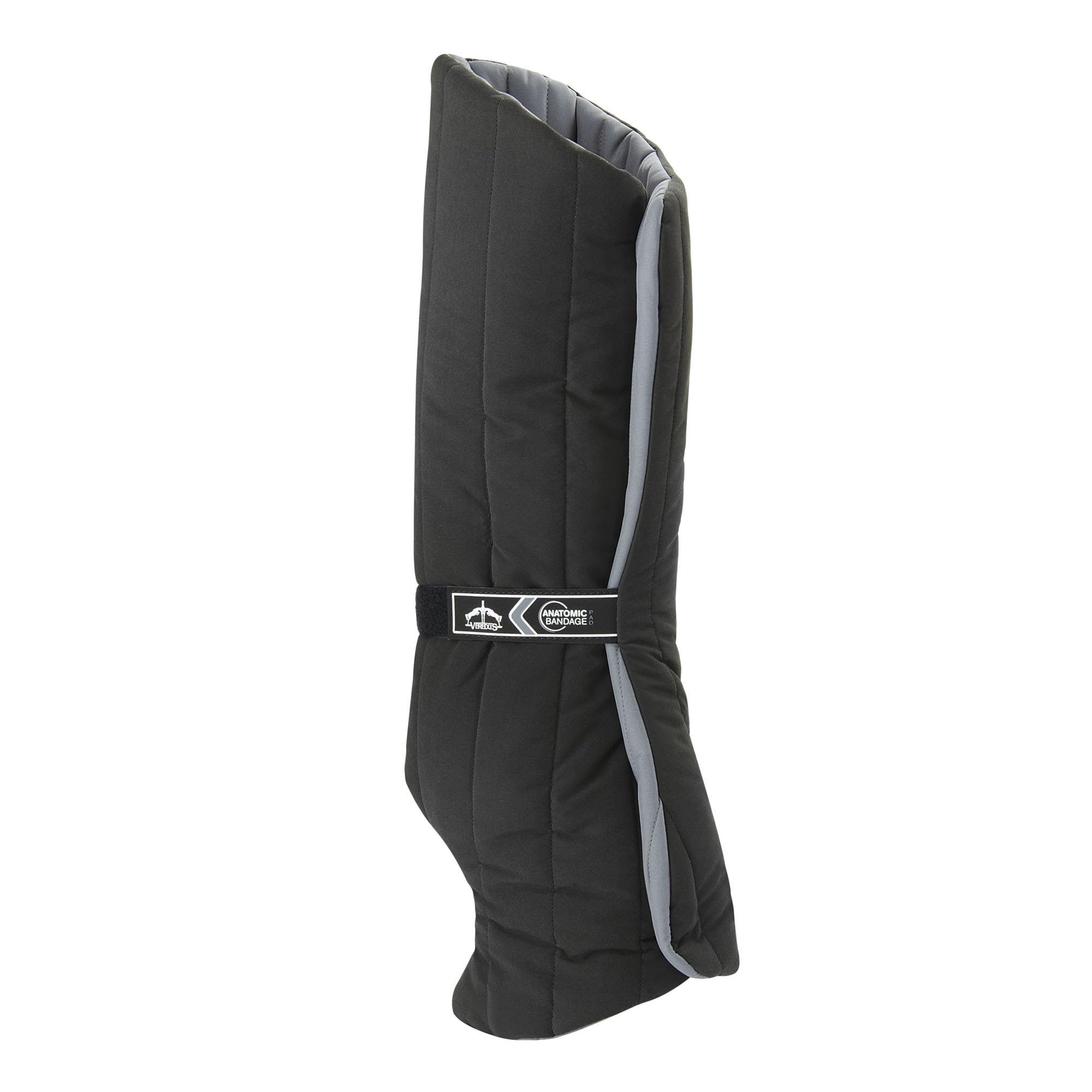 Sous-bande Anatomique Veredus – Double Couche, Positionneur Velcro, Noir, Pour Repos Et Transport Du Cheval