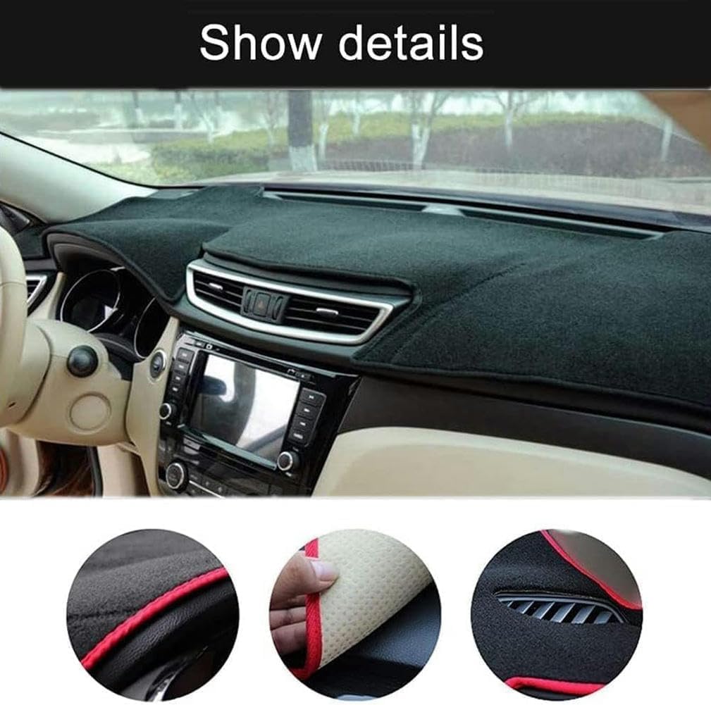 Voiture Couverture de Tableau de Bord Tapis, pour Aston Martin DB9 (2005-2012) Instrument Pare-Soleil Tapis Tableau Bord Couverture Protection Intérieure Accessoires