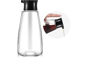 1 Pcs 9.6 oz Cruet Dispenser for Olive Oil Vinegar Soy Sauce Dispenser Bottle