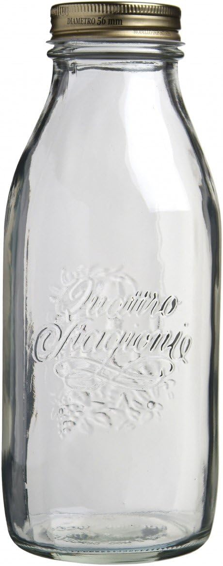 Bormioli Rocco Quattro Stagioni 33.75 Ounce Glass Bottle, Set of 12