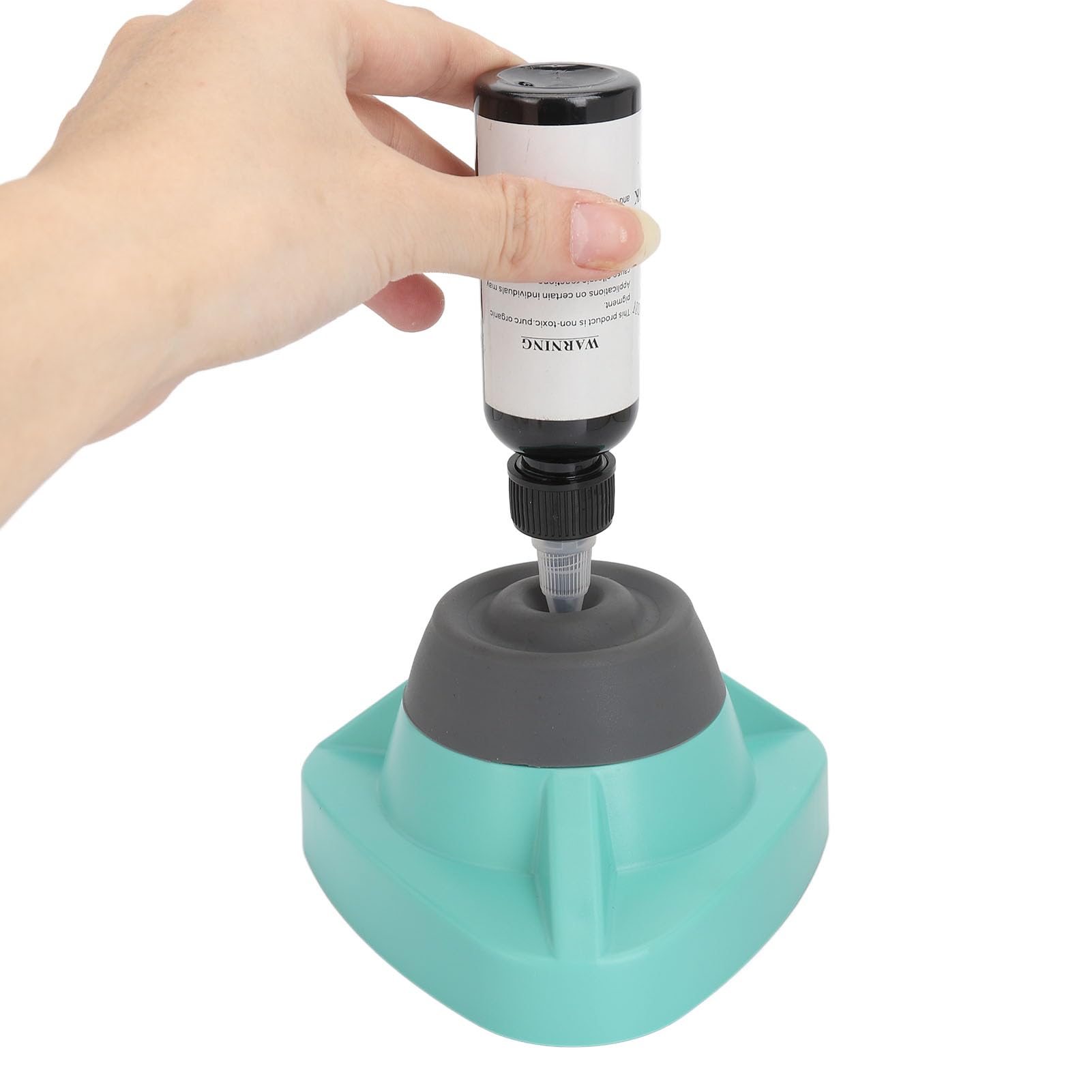 Elektrischer Vortex Mixer, Mini Vortex Mixer Schüttler, 10000 U/min 100–240 V Tätowierfarben Shaker vielseitig einsetzbar schnell mischendes Pigment Labor Vortex Mischer für Nagellack Kleber(EU)