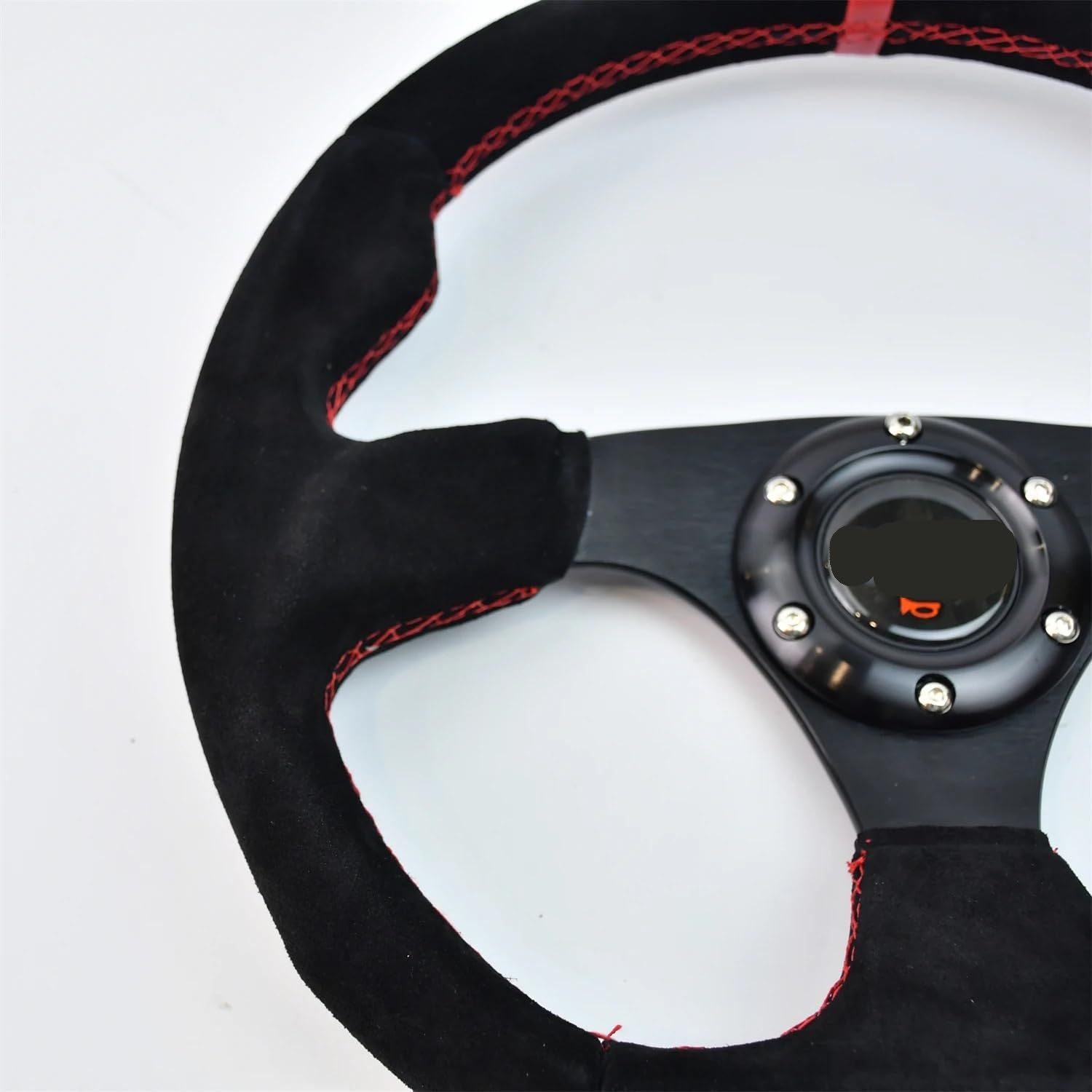 Volante Desplazado, Volante Deportivo Volante universal de 320 mm con soporte plano de 40 mm de profundidad.