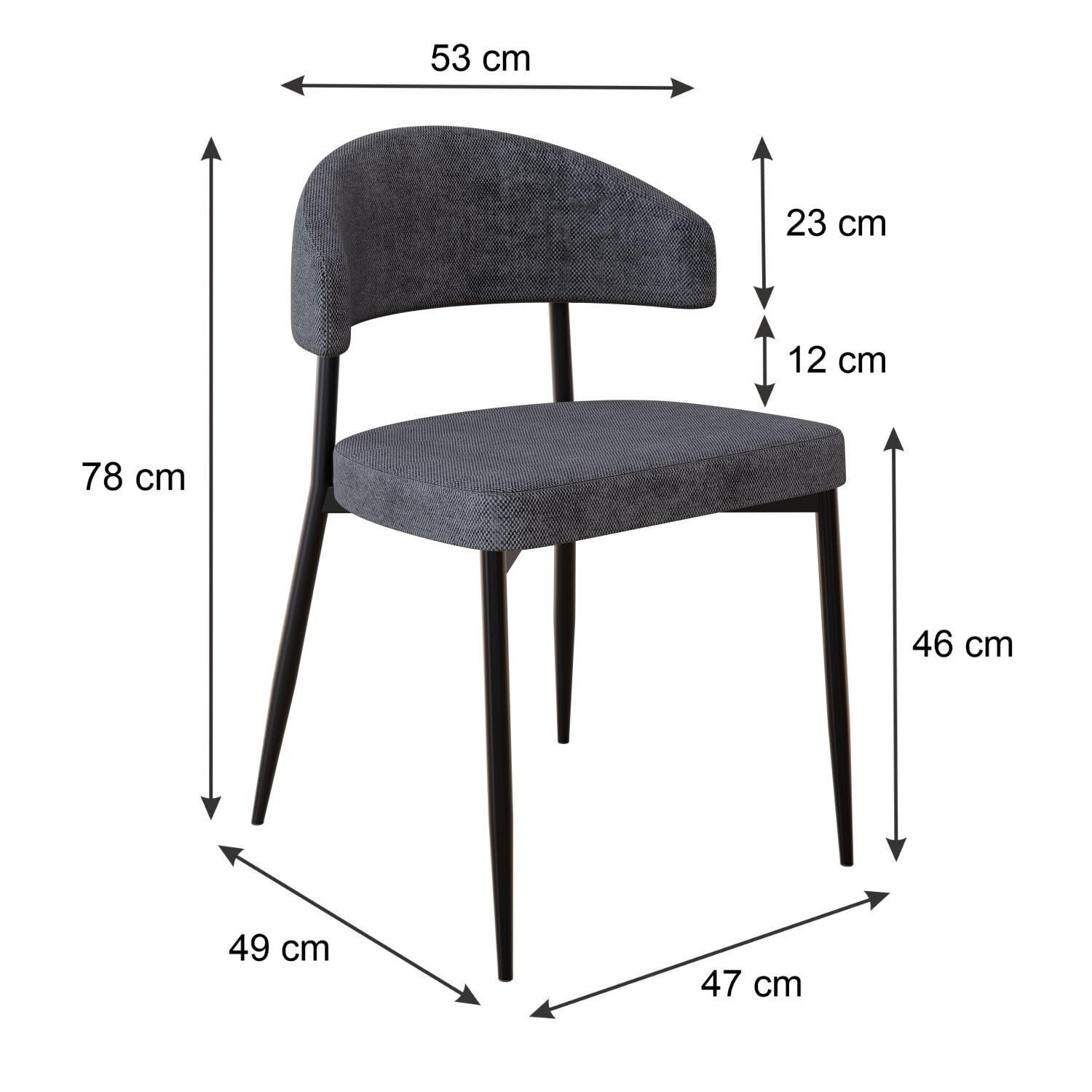 bless n° chair wear B artekリメイク Cadeira Bless Fixa com 4 Pés 55 X 52,5 X 77,5 Cm com 1 Unidade
