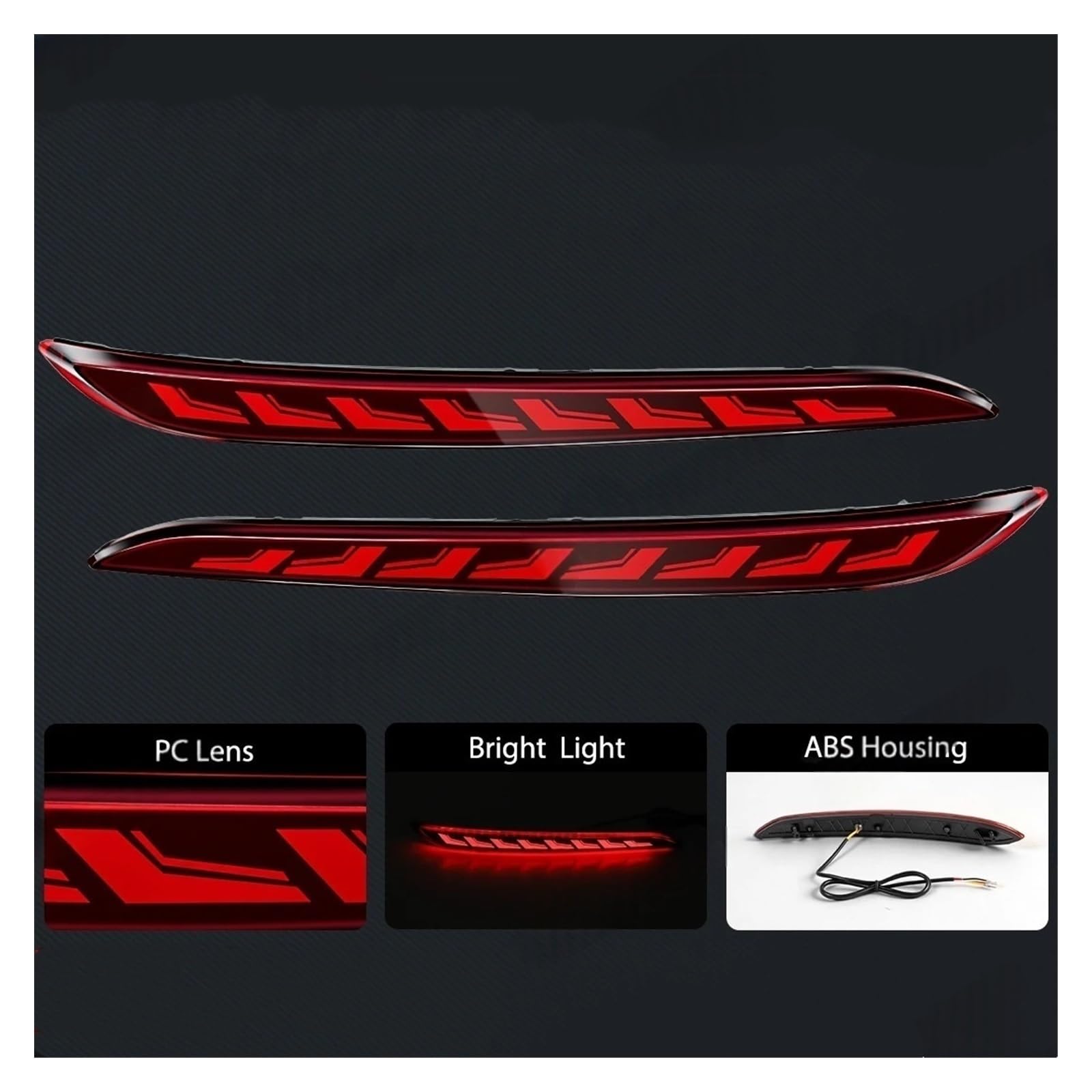 Conjunto piloto trasero coche Luz LED De Parachoques Trasero Animación Inicio Para Sonata 2015 2016 2017, Luces Señal Giro Dinámicas, Reemplazo Lámpara Trasera Freno Parada