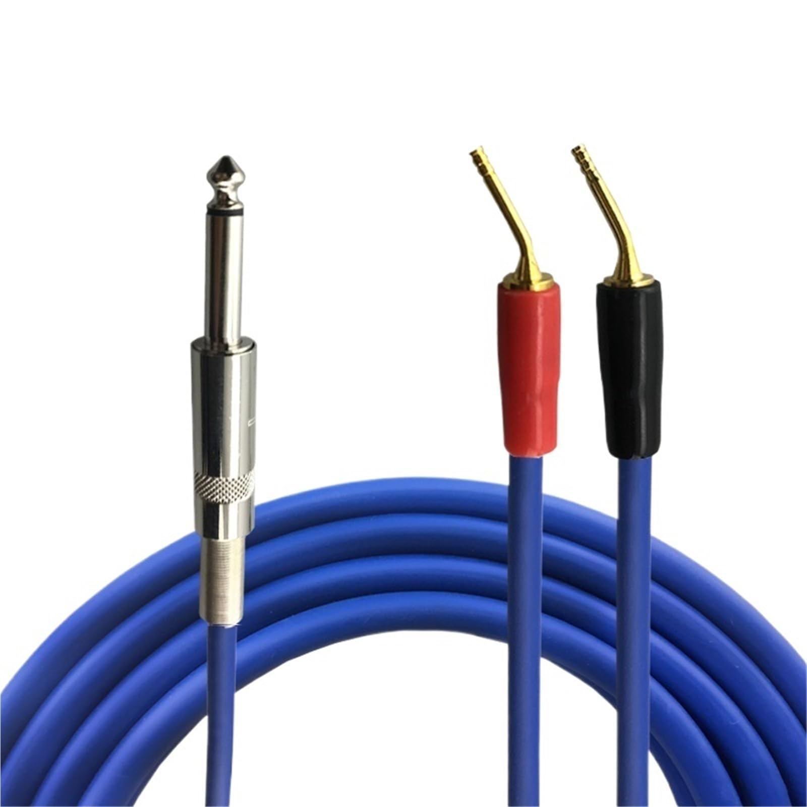 Cable de audio de 6,5 mm a 2 clavijas de 2,0 mm con transmisión sin pérdida de 10m