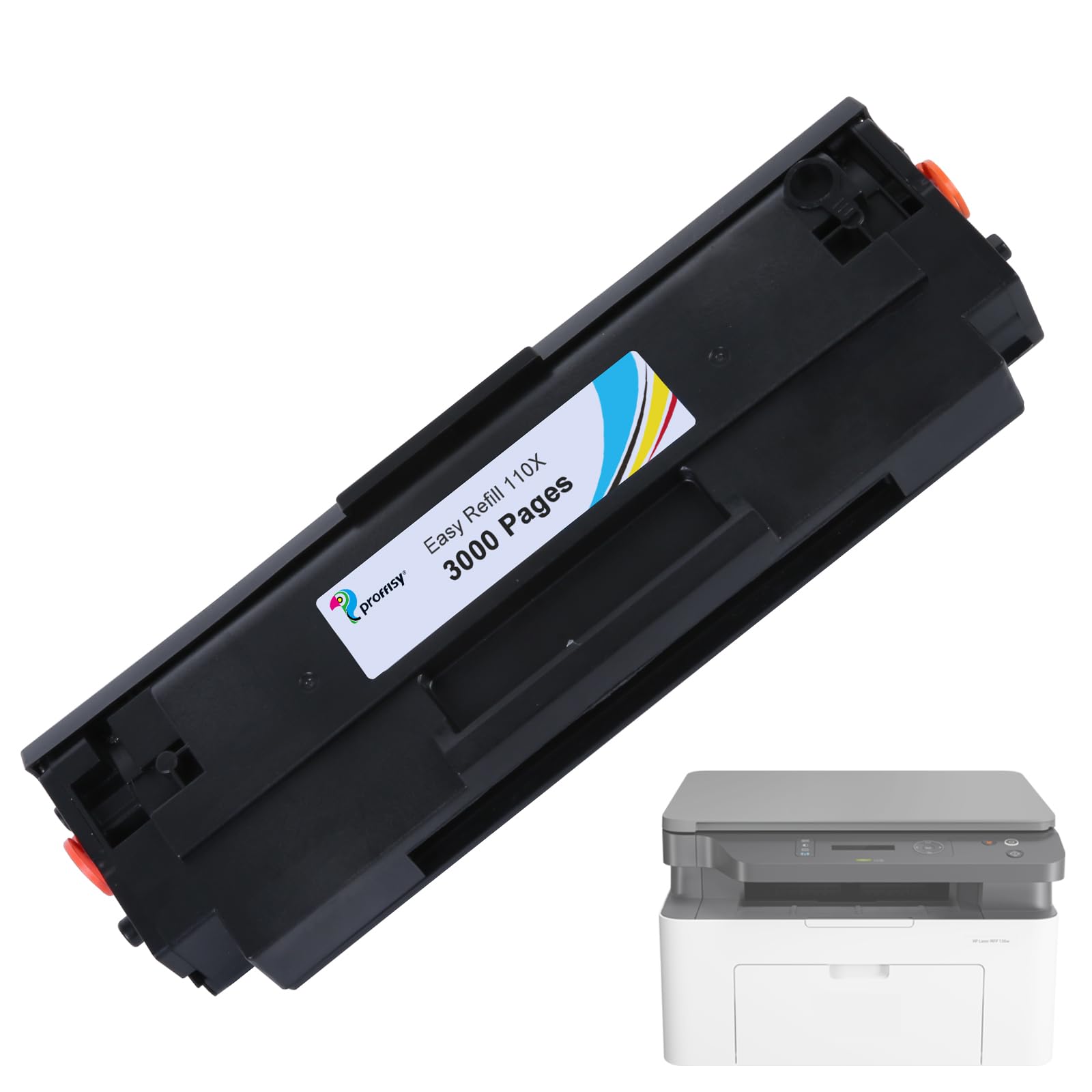 proffisy 3000 Pages 110X Toner Cartridge, Large Volume 110A Toner Cartridge Compatible with HP Laser MFP 136w, MFP 136a,136nw,136 Printer -1PCS