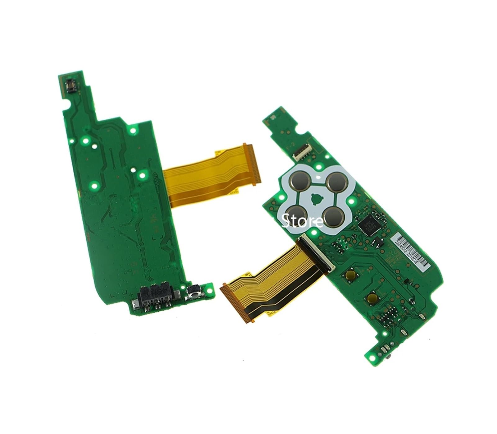 Placa PCB de teclado ABXY con Cable de cinta de conexión Cable flexible for 3DS XL for tablero de interruptor 3DS LL tablero de botones abxy(Only board)