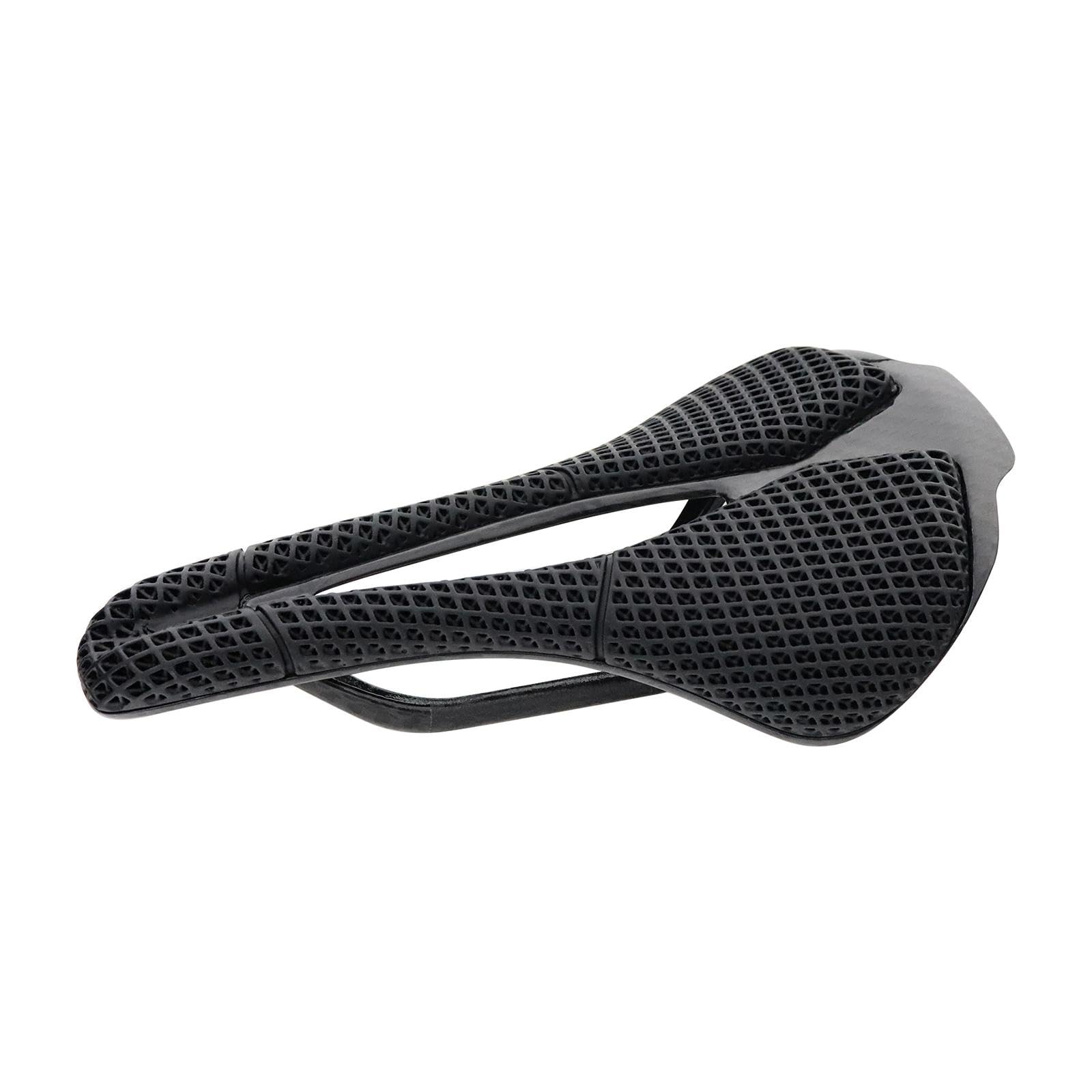 F Fityle Siège de vélo imprimé en 3D, siège de vélo, Coussin de siège Confortable Absorbant Les Chocs, Selle de vélo, Coussin de siège de vélo, pour VTT,