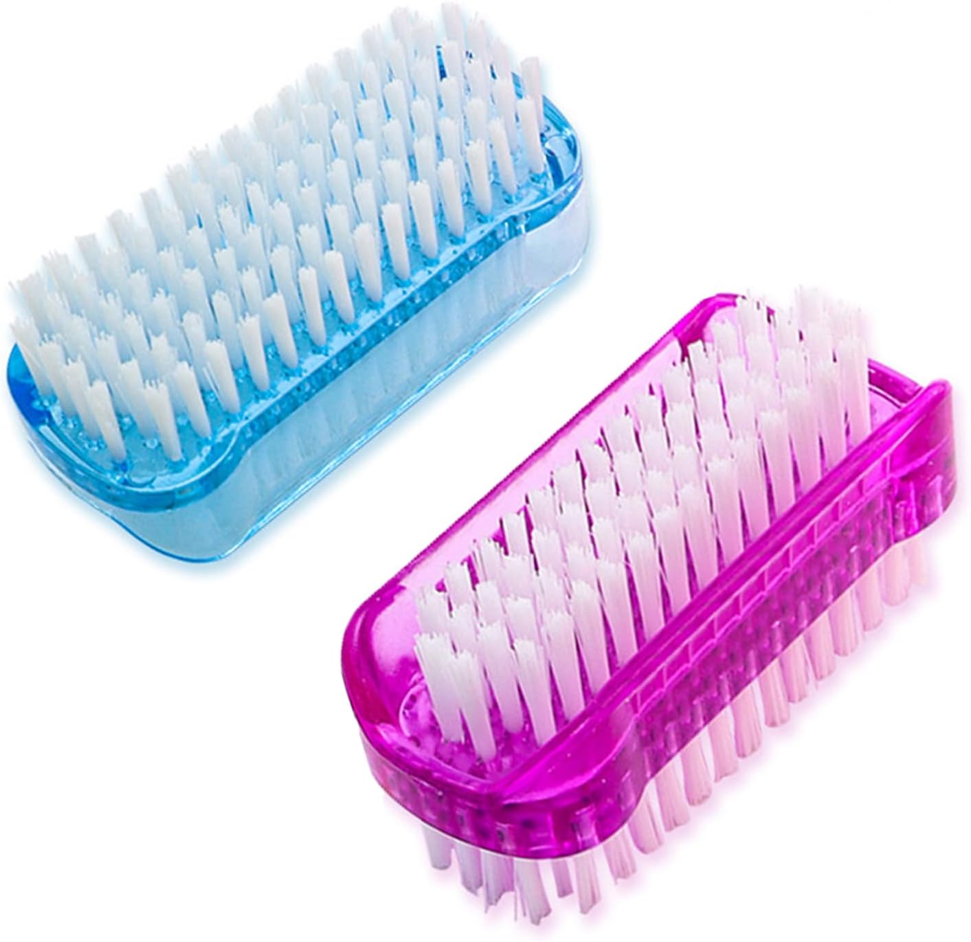 LMJIA Nail Brush for Cleaning Fingernails Soft Stiff Nail Scrub Brush DoubleSided