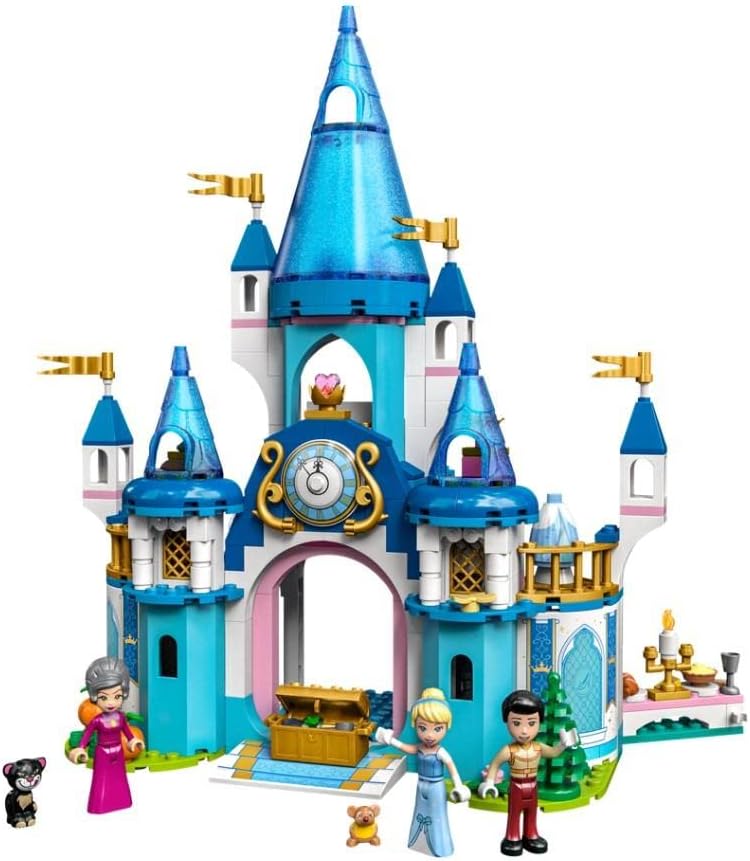LEGO Disney Princess Cinderella and Prince Charming Great Castle 43206
