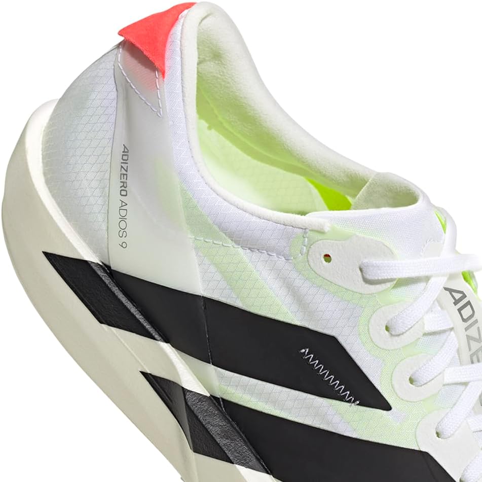 adidas Womens Adizero Adios 9 Running Sneakers Shoes - White