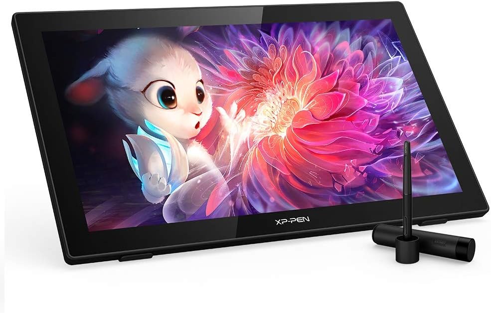 XP-PEN Artist 22 (2nd Gen) 21.5" Drawing Tablet with 1080P Display with 86% NTSC Color Gamut, Battery-Free Stylus and Adjustable Stand, Supports Windows and Mac