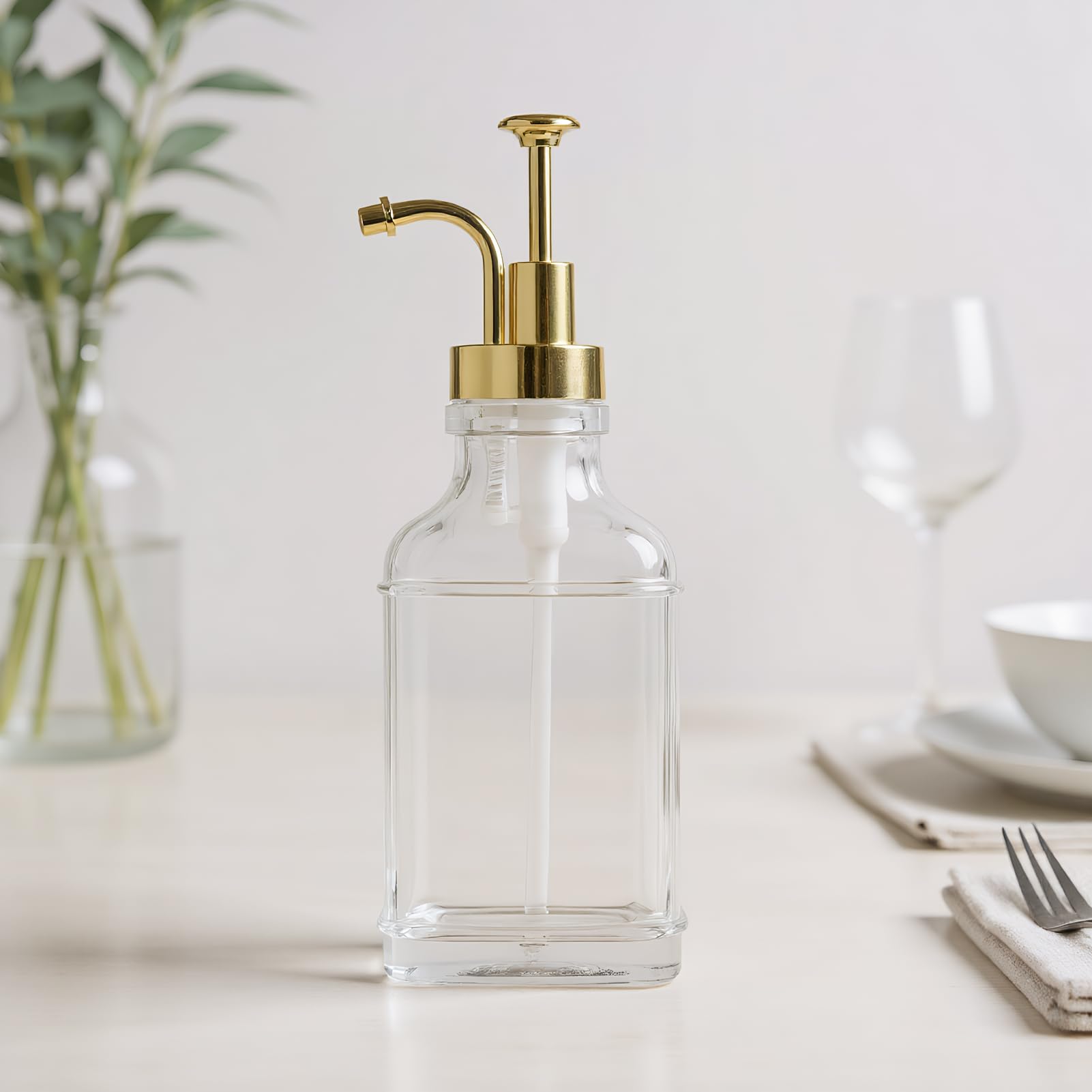 Dispensador de jarabes | Para cafés y cafeterías | Recipiente para | salsa de cocina, oficina, bar, restaurante, club, para ketchup de mano, jabón, cocina, postre, chefs caseros, baristas, bares