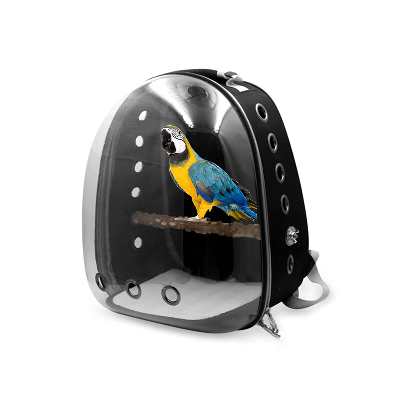 Cage de transport oiseaux portable avec perchoir léger sac de voyage