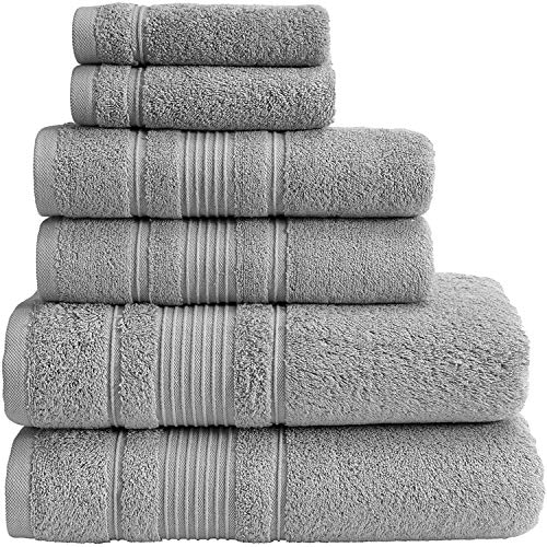 Qute Home QTW452-BT-02PK 6-Piece Bath Towels Set thumb #3