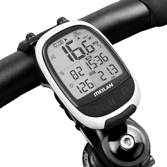 Meilan GPS Core Bike Computer M2 Bluetooth ANT+conectar con HR Monitor