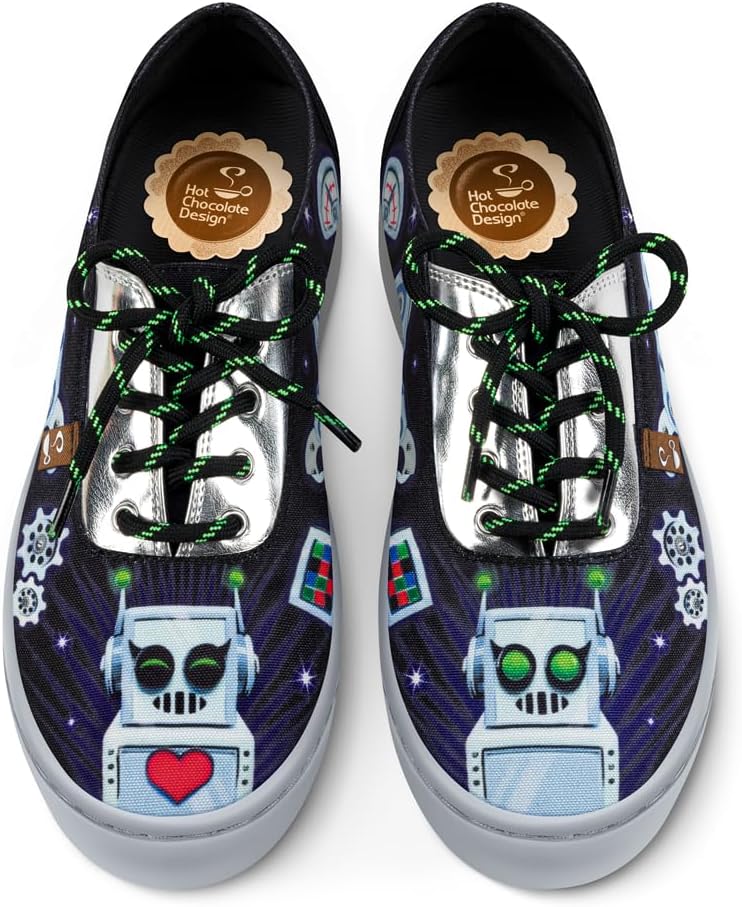 Hot Chocolate Design Chocolaticas Unisex Casual Sneakers - Image 3