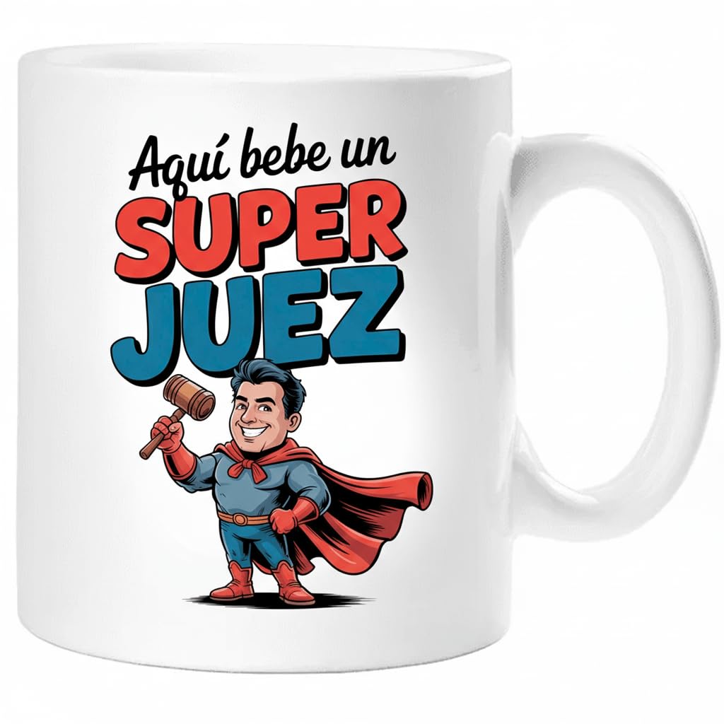 Taza SUPER POLICÍA – Regalo Original para POLICÍA | Taza de Cerámica 325ml con Diseño Superhéroe | Apta Microondas y Lavavajillas — view 45