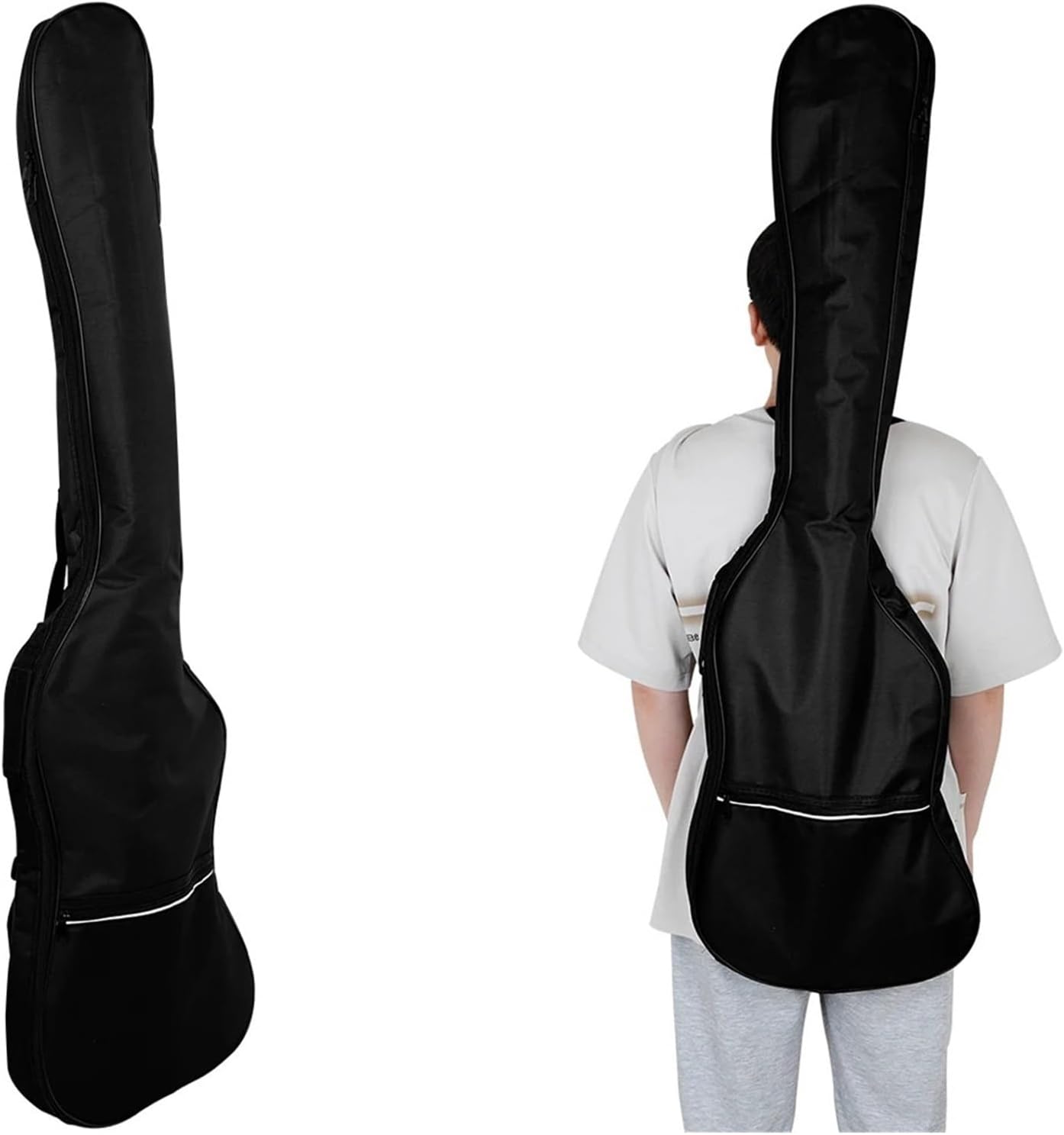 Guitar bag Electric Bass Backpack Padded Double Strap Bag Case Cover