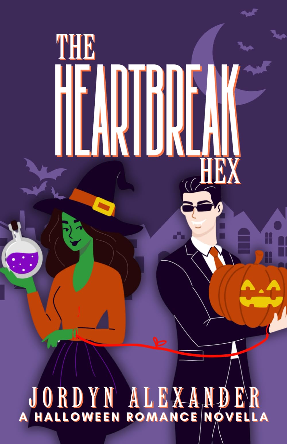 The Heartbreak Hex: A Halloween Romance Novella (Holiday Village Romances)