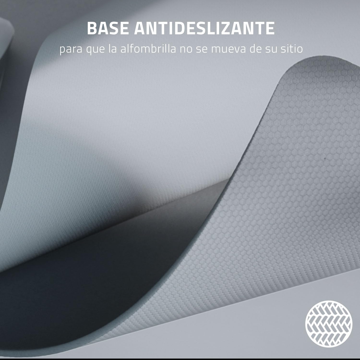 Razer Pro Glide XXL - Alfombrilla de ratón suave para la comodidad y la productividad en la oficina (superficie texturizada y antideslizante) Mercury