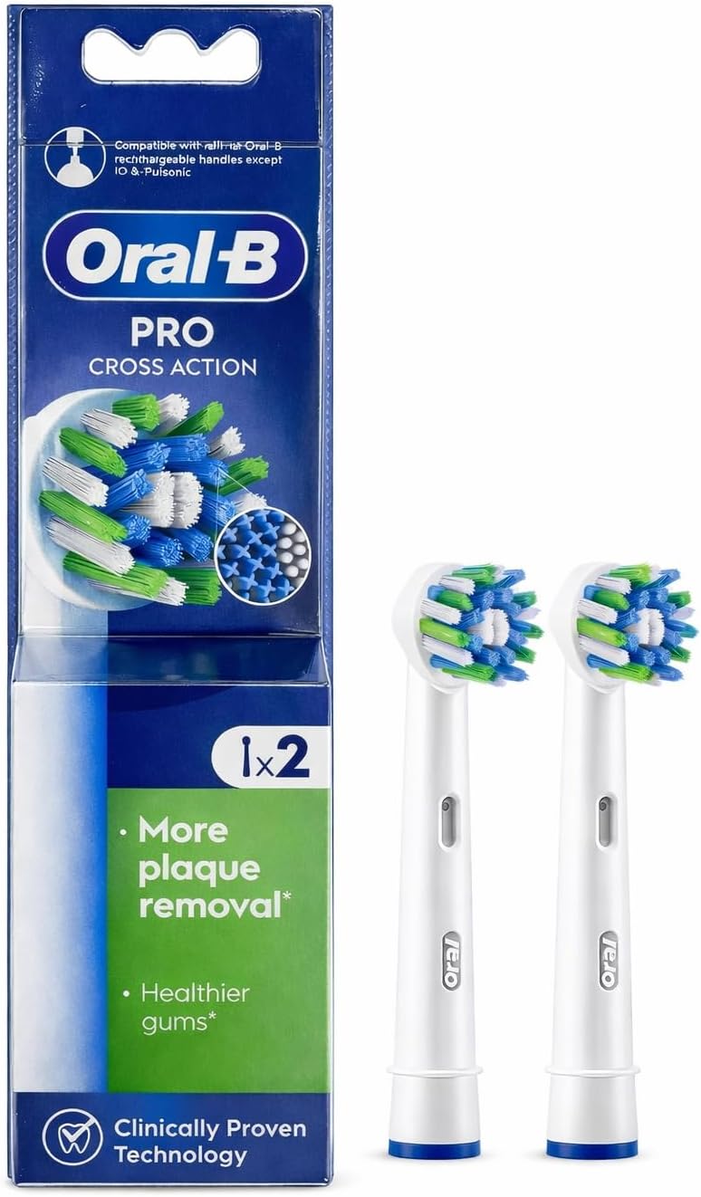 Oral B Toothbrush Refills Cross Action