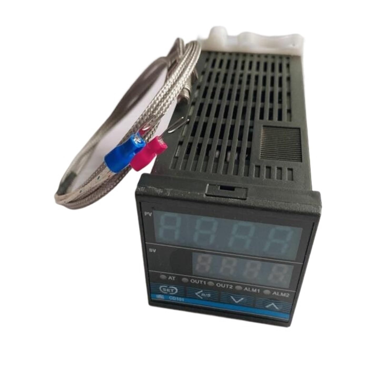 CD101 Dual Digital PID F/C Temperature Controller CD101FK02-M*AN-NN relay output CD101FK02-V*AN-NN SSR outpu + 1M thermocouple AUOQKQUT(SSR output)