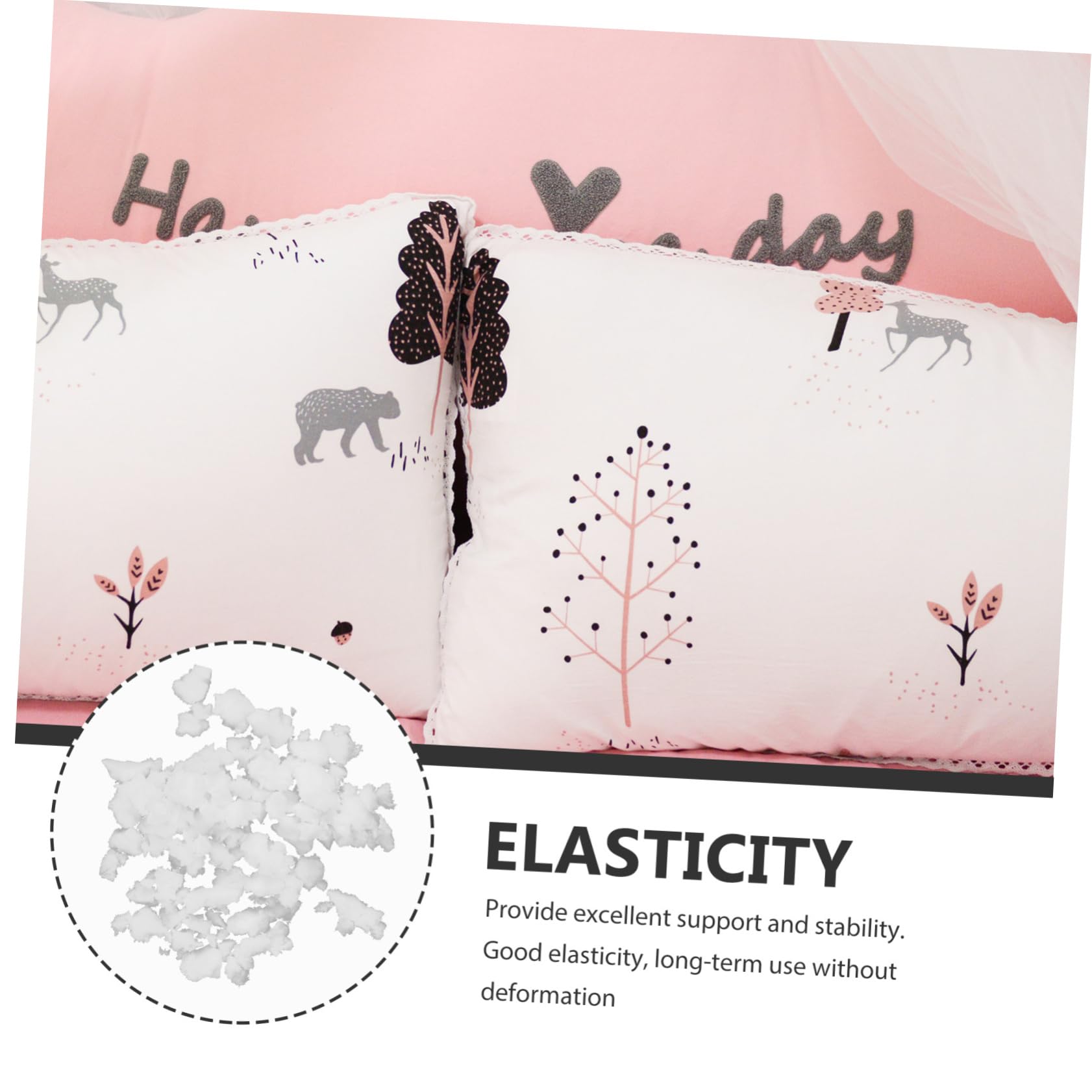 Unomor Memory Foam Filler for DIY Bean Bag Chairs Pillows Soft Comfortable Shredded Gel Filling