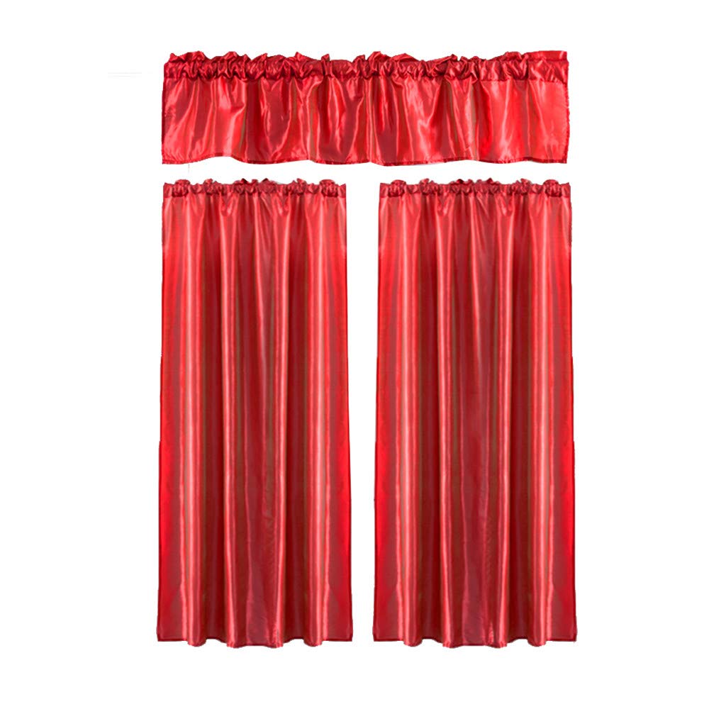 Rideau de porte semi-transparent en coton mélangé pour séparation de pièce