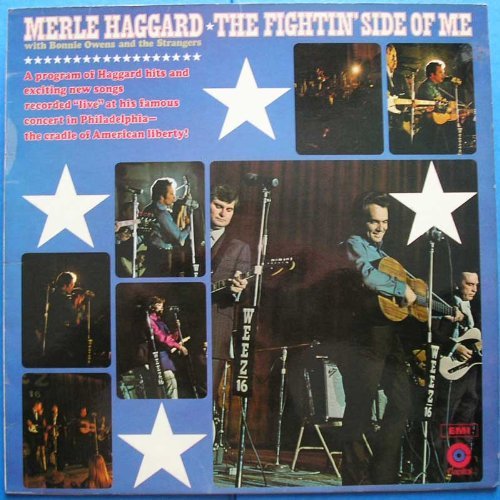 MERLE HAGGARD - the fightin' side of me CAPITOL 451 (LP vinyl record)