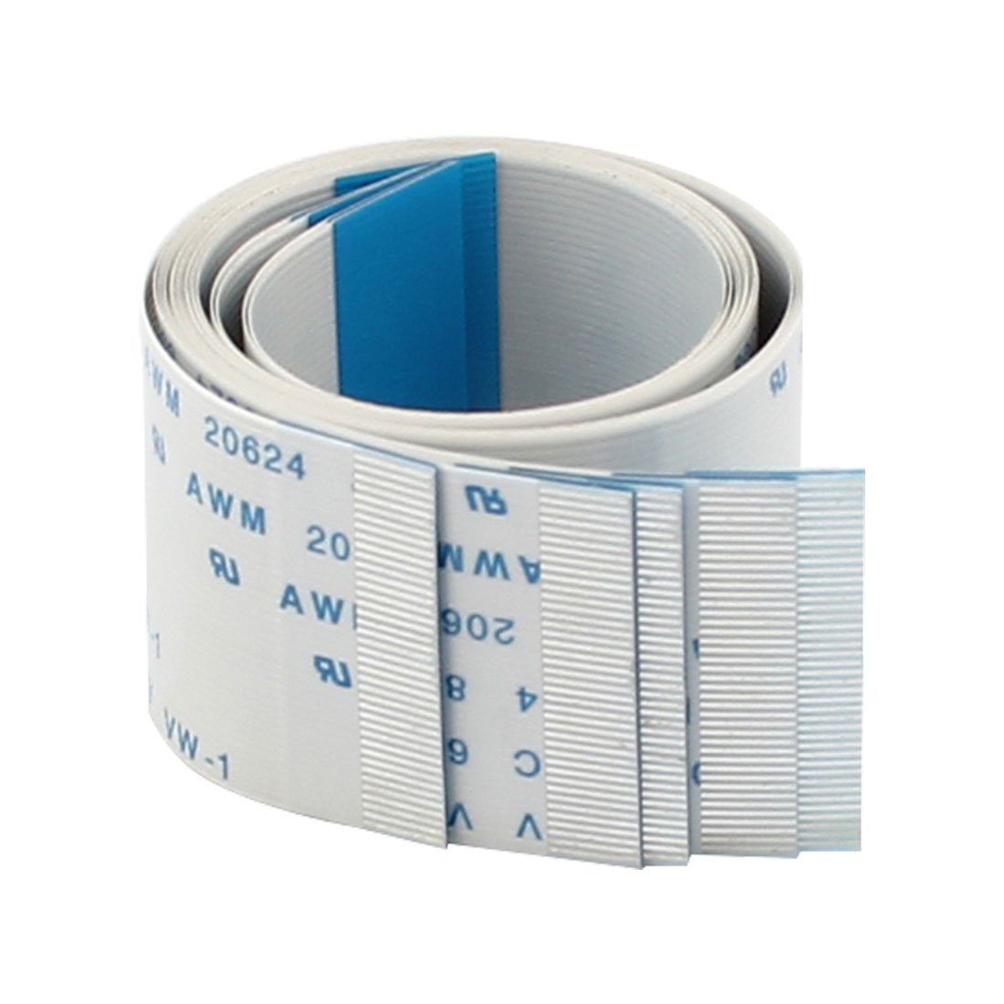 Forward Direction 40 Pin FFC FPC Ribbon Flat Cable 0.5mm x 300mm 5pcs