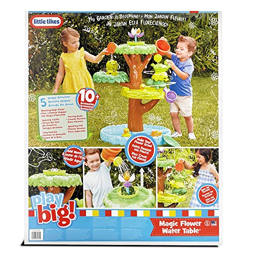 Little Tikes Magic Flower Water Table with Blooming Flower and 10+ Accessories, Multicolor, (Model: 651342M), Medium - image 5