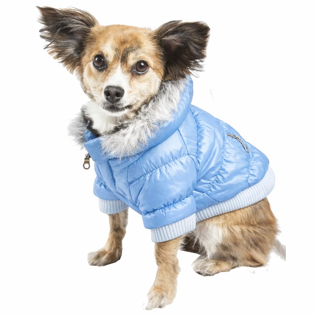PetLife Metallic Fashion, Cappottino Parka per Cani