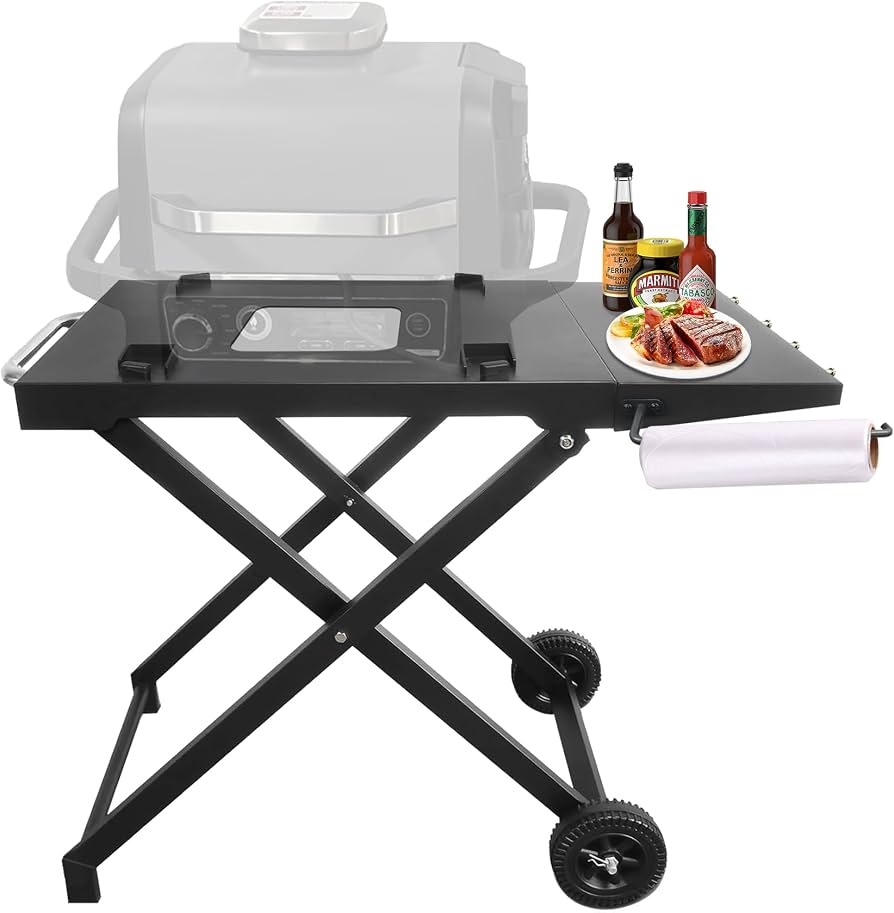 Amazon.com : SafBbcue Outdoor Collapsible Wood Fire Grill Stand