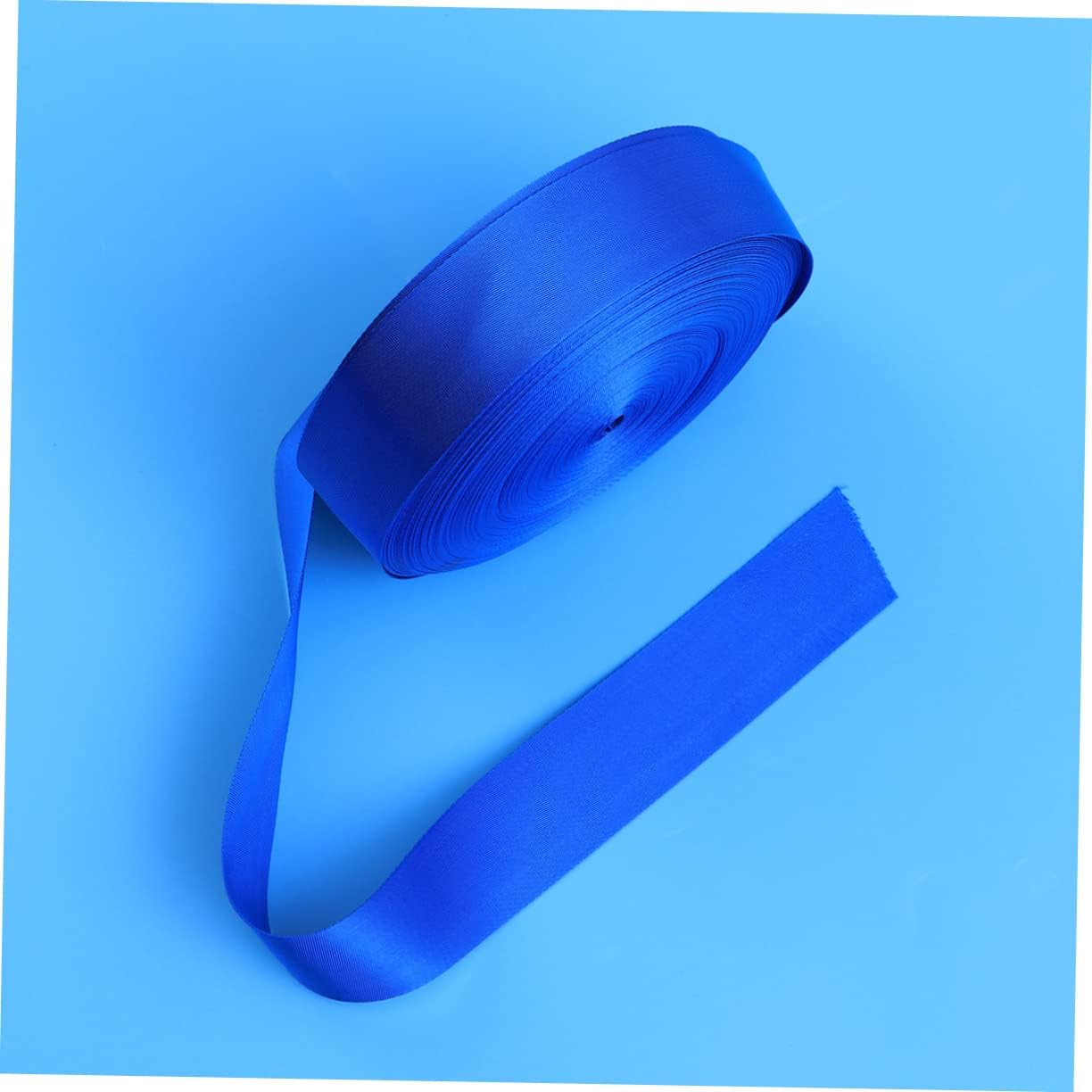 STOBOK Polyester Straps Polyester Ribbon DIY Polyester Strap DIY Polyester Webbing Polyester Webbing Straps Polyester Belt, medium, Blue