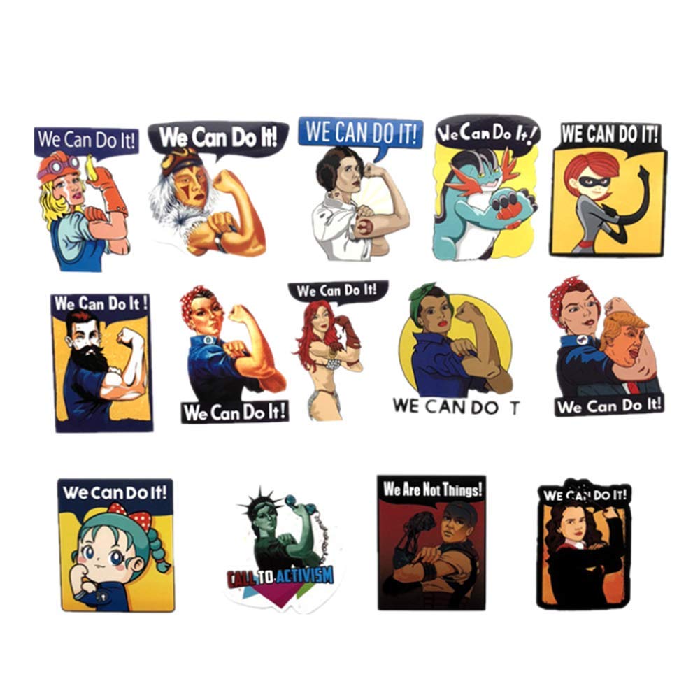 HEELPPO Graffiti Stickers Phone Stickers Suitcase Stickers Sticker Pack Laptop Sticker Guitar Stickers Macbook Stickers Sticker Bomb Car Sticker Breezypals Stickers