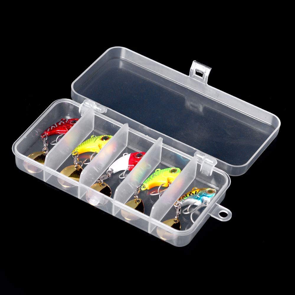 Njord Kalastus Set De Leurres Jig Spinner – Chatterbait, Crankbait, Spinnerbait – Pour Perche, Truite, Brochet, Sandre, Poisson-chat
