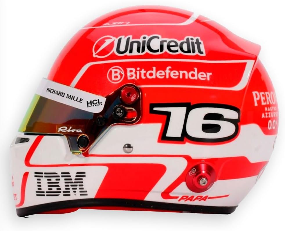 Casco 1:2 Charles Lecclerc 2025