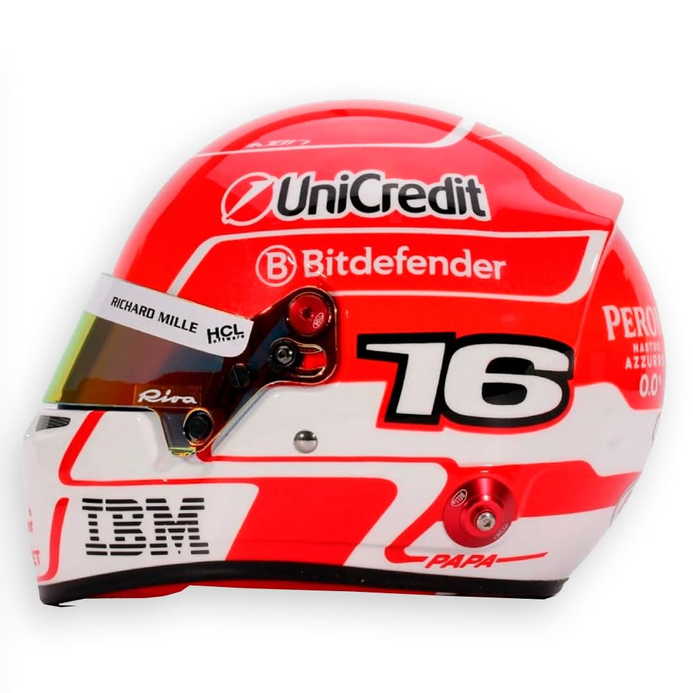 Casco 1:2 Charles Lecclerc 2025