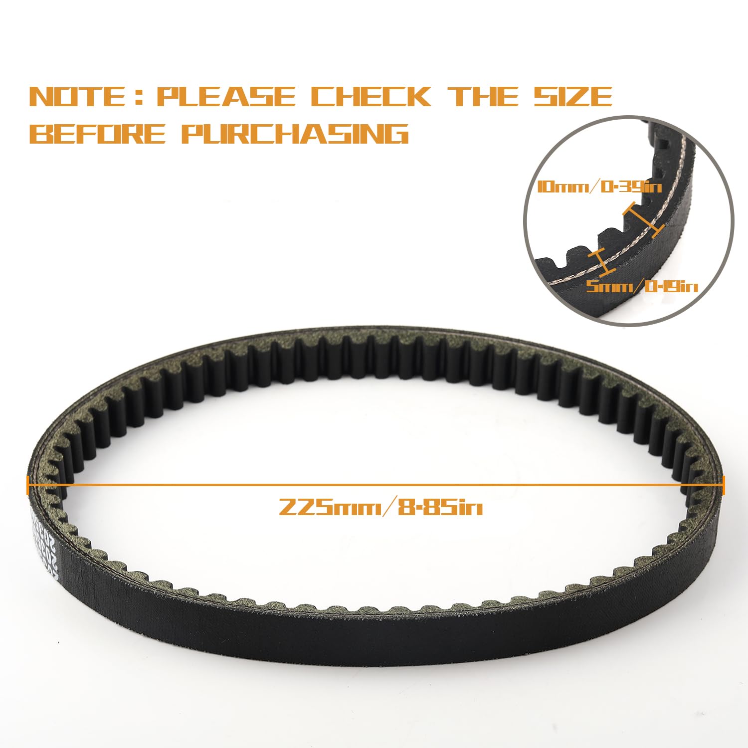 KARSEE 3pcs 30 Series Go Kart Drive Belt Replacement for Manco 5959 / Comet 203589