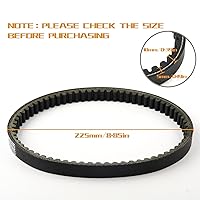 Vista 5 de KARSEE 3 piezas de repuesto de correa de transmisión Go Kart serie 30 para Manco 5959 / Comet 203589